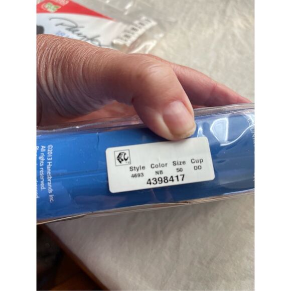 NWT Playtex 18 hour size 50DD Ultimate shoulder comfort bra - Picture 2 of 5